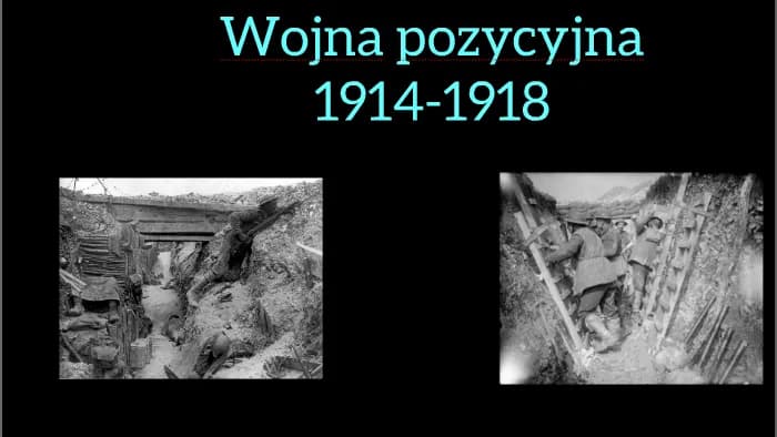 Co to była wojna pozycyjna? Kluczowe cechy i wpływ na historię